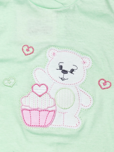 Tutina neonato pasticcino in cotone 2