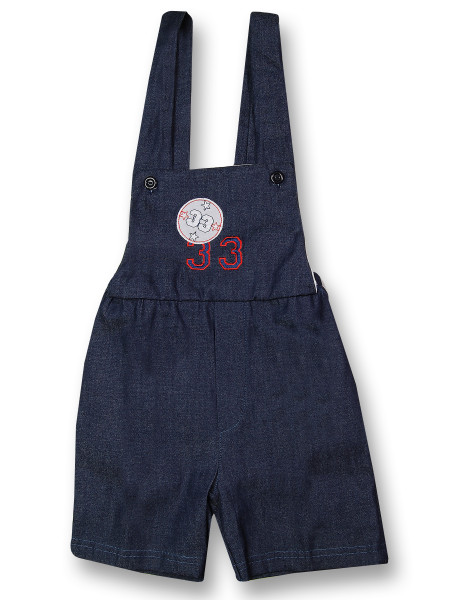 Completino neonato salopette & camicia 33 2