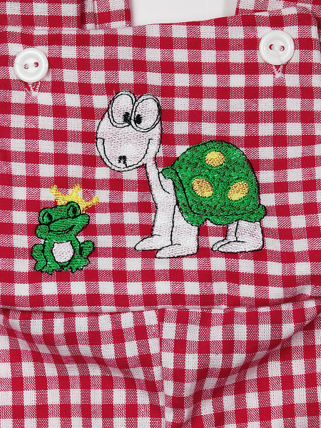 Salopette e magliettina tartaruga e ranocchio 2