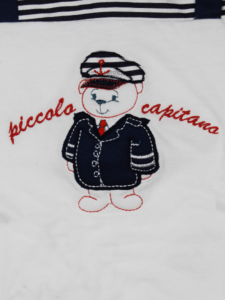 Pagliaccetto in cotone piccolo capitano  2