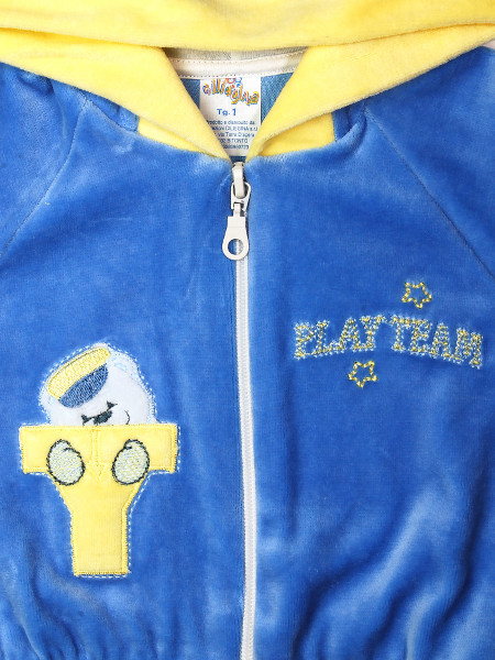 Completino tuta neonato 2 pz play team 2
