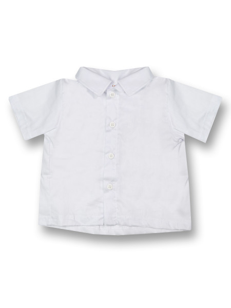 Completino neonato salopette & camicia 33 3