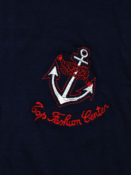 Pagliaccetto neonato boat in a flower con righine 2