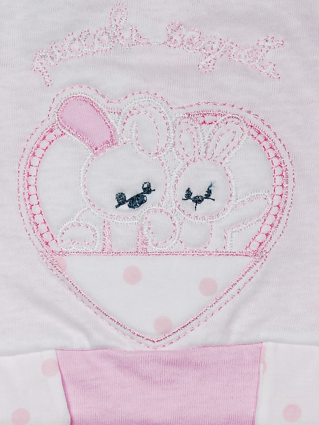 Tutina in cotone jersey piccoli segreti 2