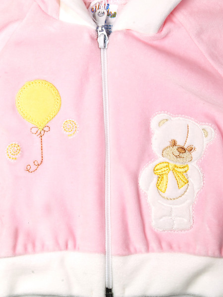 Completo 2 pezzi ciniglia bear balloon  2