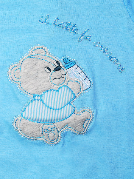 Tutina neonato in cotone, il latte fa crescere  2