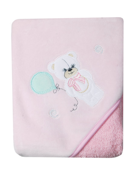 Accappatoio triangolo in spugna palloncino teddy 3