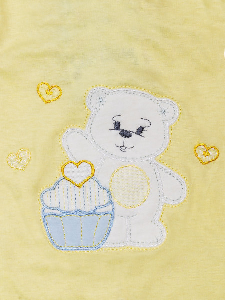 Tutina neonato pasticcino in cotone 2