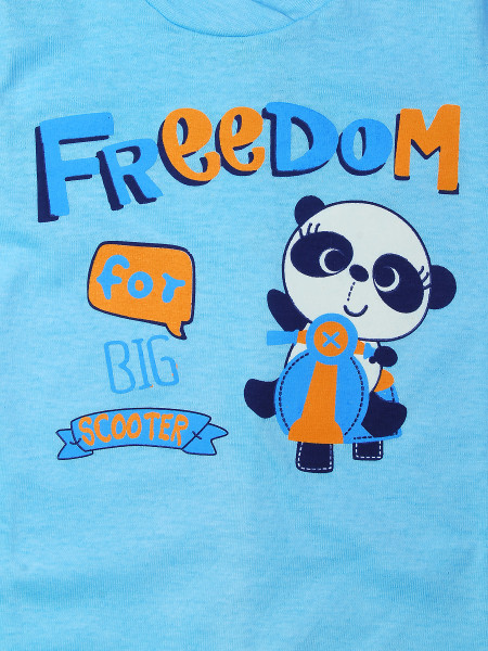 Tutina neonato bimbo freedom in cotone, colore  2