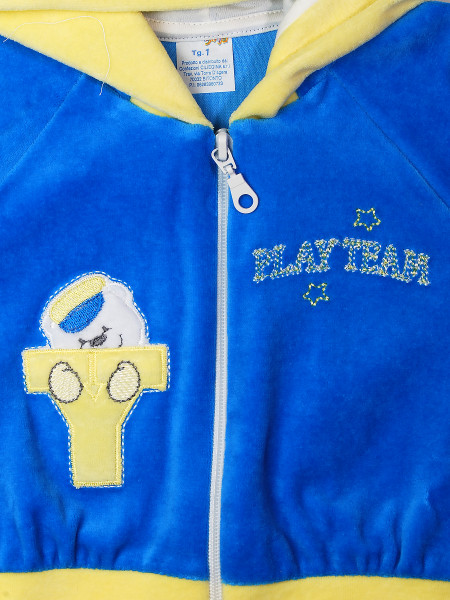 Completino tuta neonato 2 pz play team 2