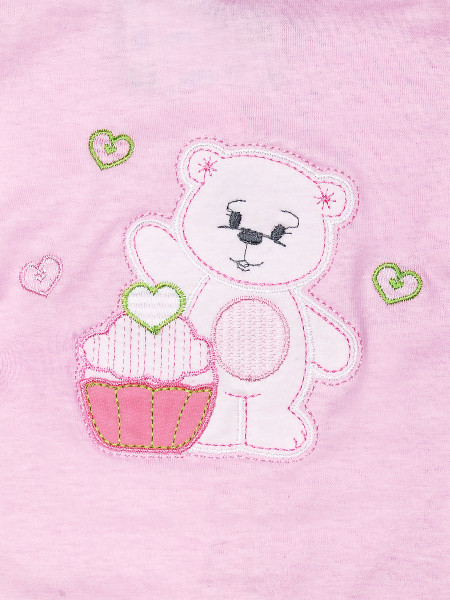 Tutina neonato pasticcino in cotone 2