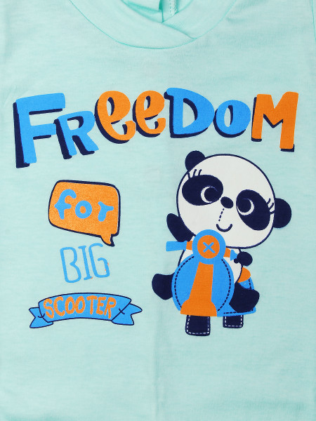 Tutina neonato bimbo freedom in cotone, colore  2