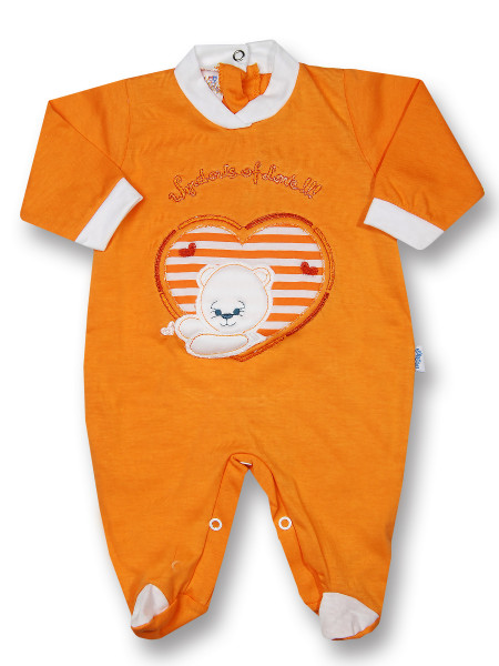 Tutina windows of love!!! cotone jersey  Arancio Taglia 0-1 mese