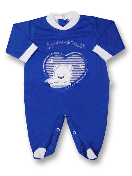 Tutina windows of love!!! cotone jersey  Azzurro Taglia 0-1 mese