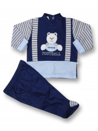 Completino neonato football americano 100% cotone