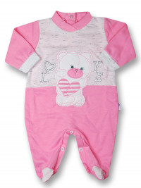 Tutina neonato cotone Teddy love 