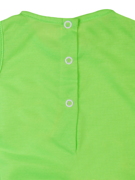 Pagliaccetto neonata smanicato farfalline, in cotone  3