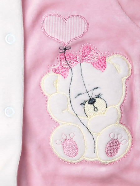 Tutina palloncino a cuore ciniglia 2