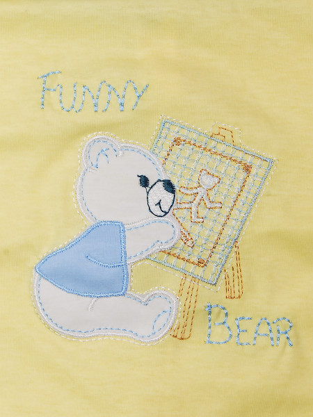 pagliaccetto orsetto pittore cotone 2