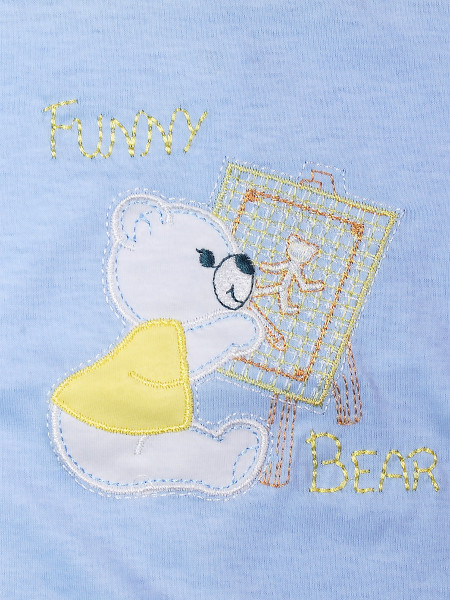 pagliaccetto orsetto pittore cotone 2