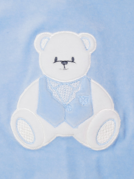 tutina in ciniglia orsetto seduto 2