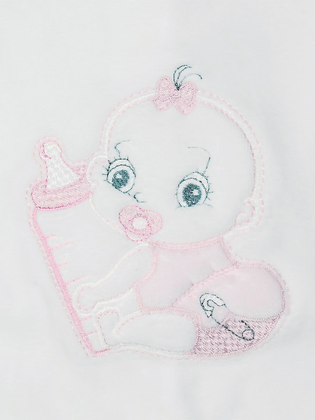 tutina in ciniglia neonata biberon 2