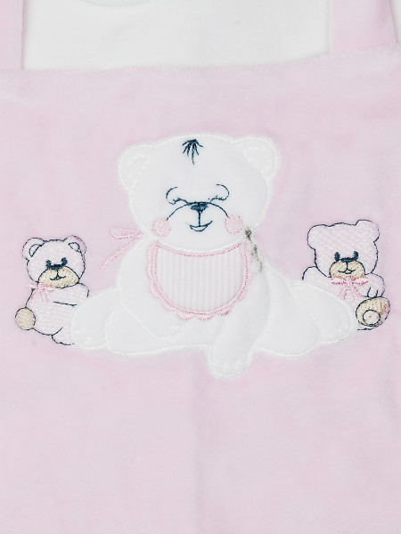 Tutina Orsetto felice in ciniglia 2