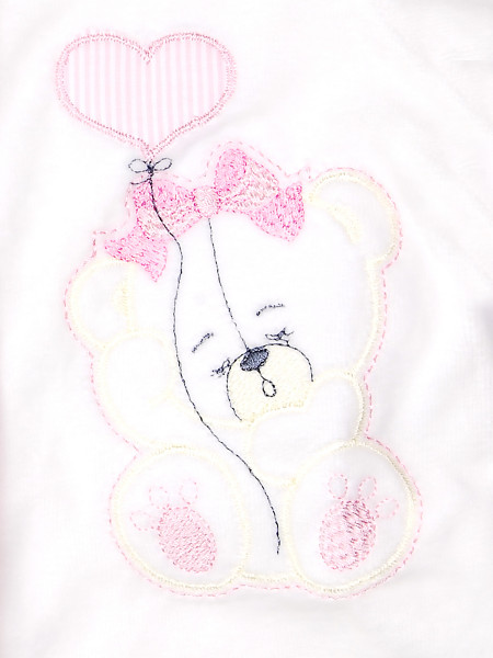 Tutina palloncino a cuore ciniglia 2