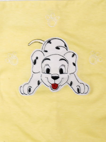Pagliaccetto neonato smanicato cotone dalmata 2