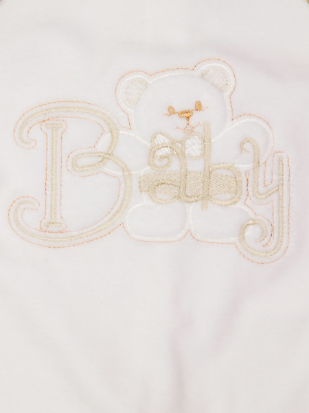 Tutina neonato in ciniglia baby bear  2