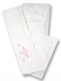 Lenzuola neonata culla 3pz con federa baby princess