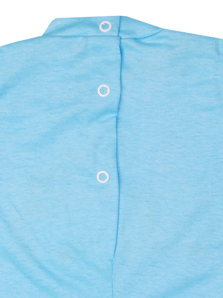 tutina neonato trenino colorato in cotone 2