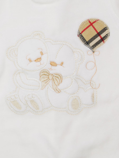 tutina neonato in ciniglia gemelli palloncino 2