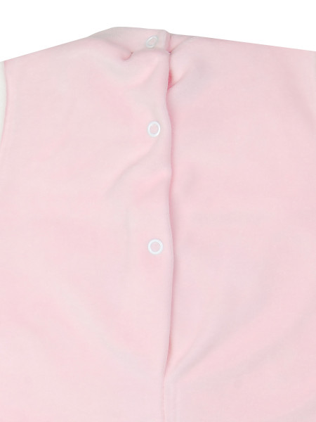 tutina orso fiocco e palloncino in ciniglia 3