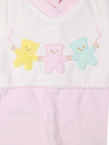 tutina orsetti per mano in ciniglia 2