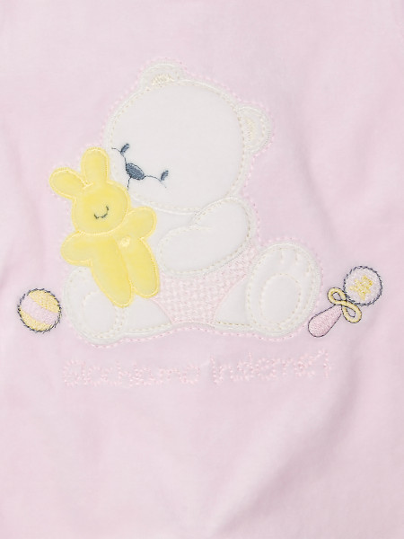 tutina orso e coniglietto in ciniglia 2