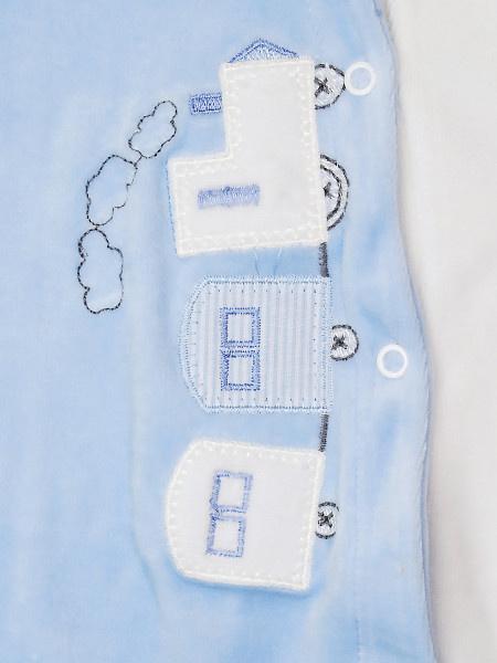 tutina treno verticale in ciniglia 2