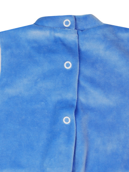 tutina neonato in ciniglia coniglio con letterina 3