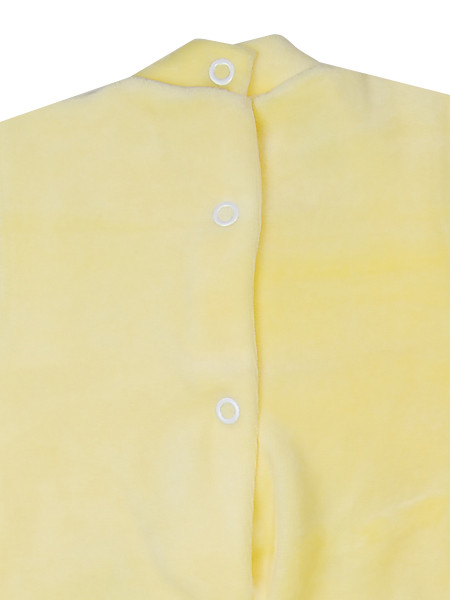 tutina neonati in ciniglia cravattino baby 3