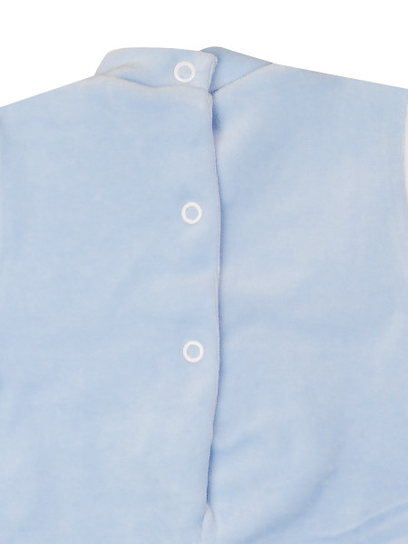 tutina orso fiocco e palloncino in ciniglia 3