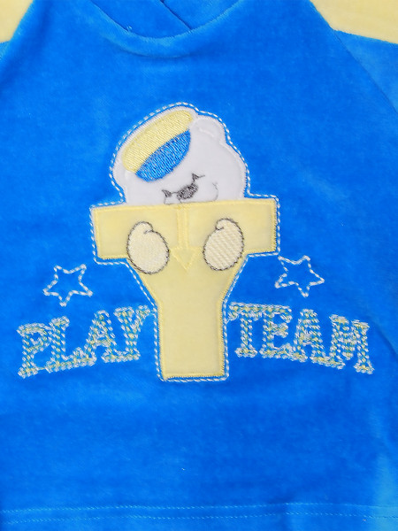 completino tuta neonato play team 2
