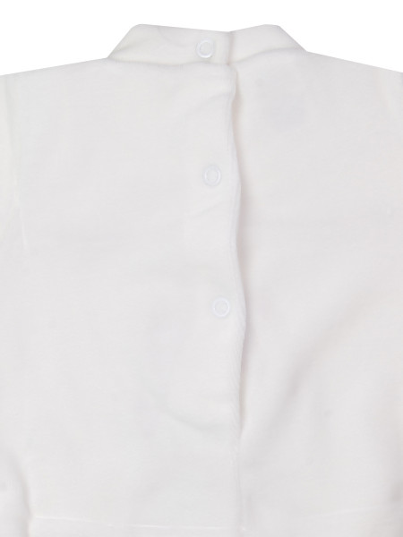 tutina neonata in ciniglia bimba tartan 3