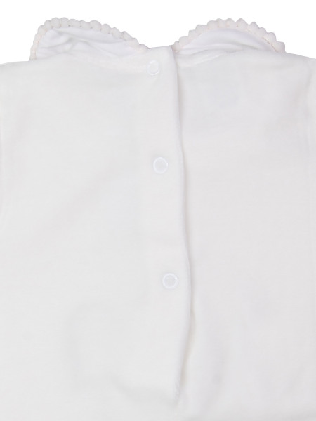 tutina neonata ciniglia, coniglietta fiocco e cuori 3