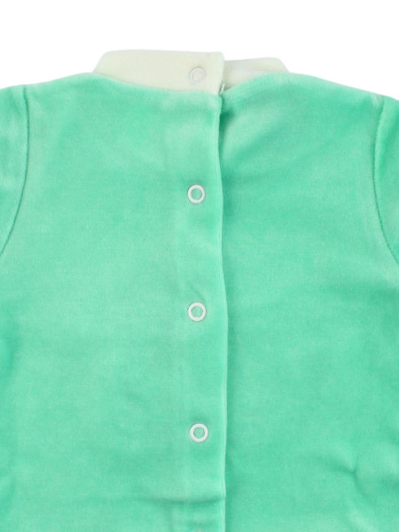 Completino Neonato in ciniglia. Completino Bear with stars 4