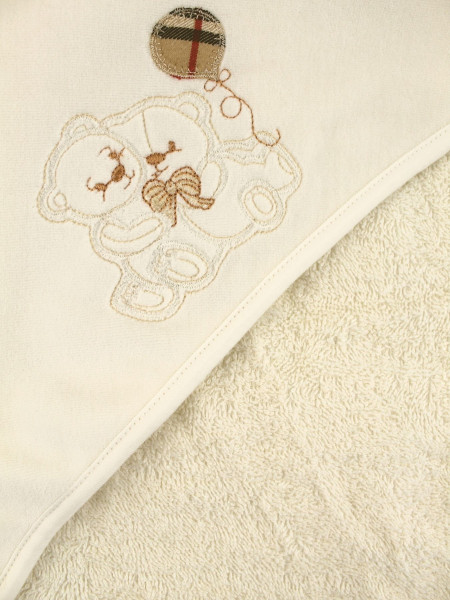 accappatoio neonato triangolo tenero abbraccio 2