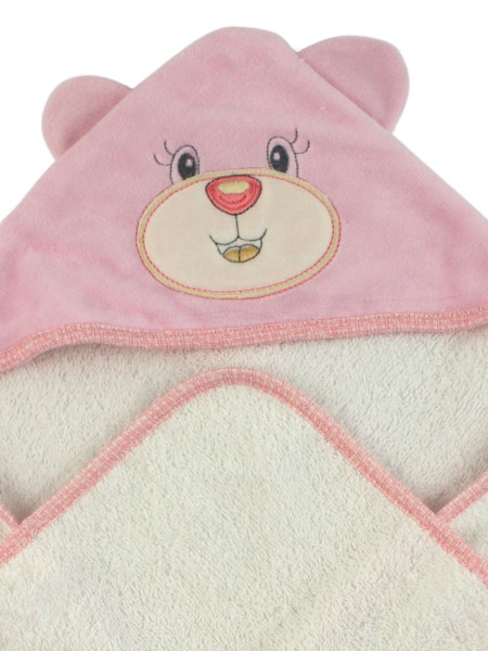 Accappatoio Neonato triangolo Orsetto aby 2