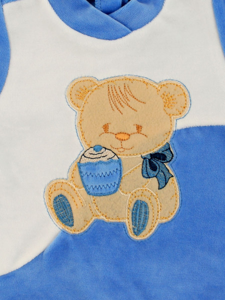 Tutina Neonato ciniglia. Tutina Cookie Bear 2