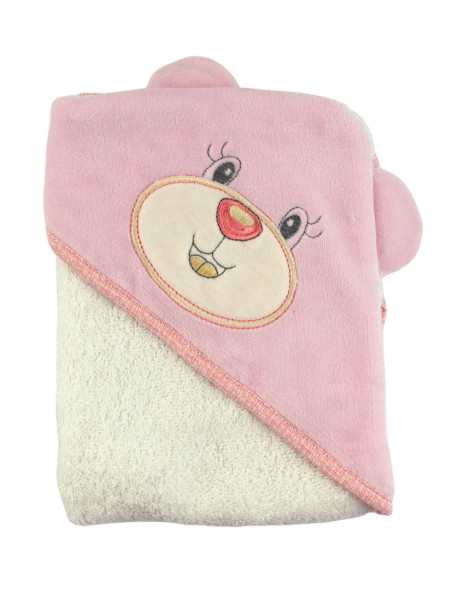 Accappatoio Neonato triangolo Orsetto aby 3