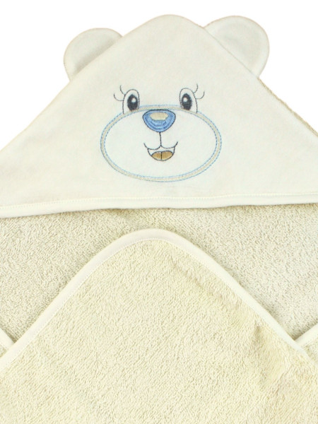 Accappatoio Neonato triangolo Orsetto aby 2