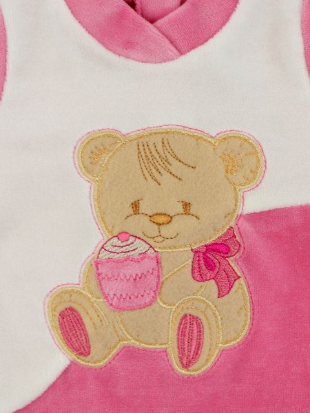 Tutina Neonato ciniglia. Tutina Cookie Bear 2